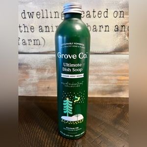 Grove Co Balsam Fir Dish Soap 16oz NEW